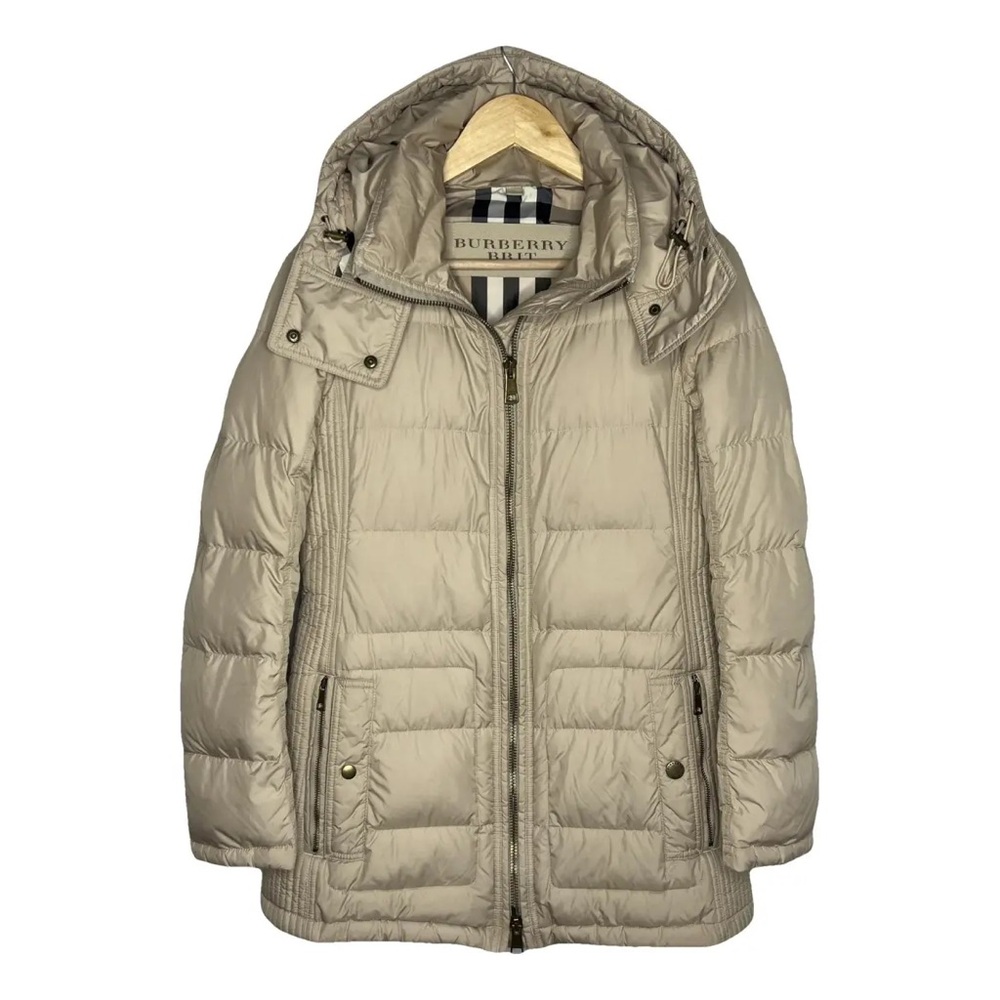 Burberry Brit Mareton Down Puffer Coat, Size M